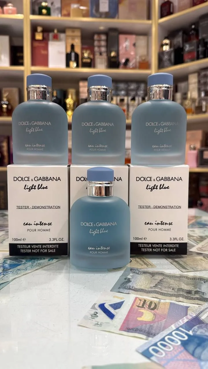 Dolce & Gabbana Light Blue Eau Intense Pour Homme — Tester