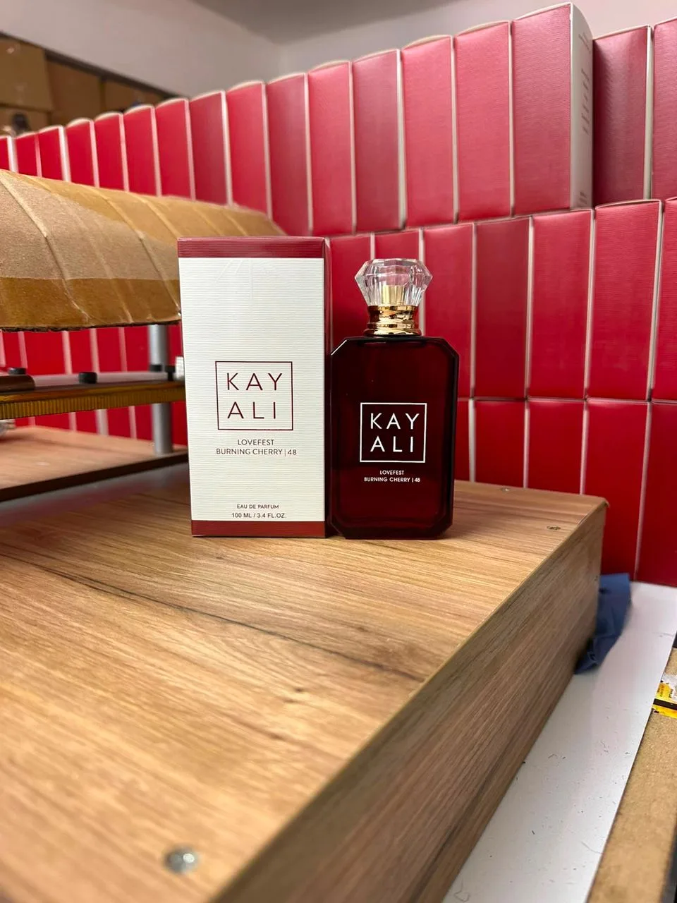 Kayali Lovefest Burning Cherry 48