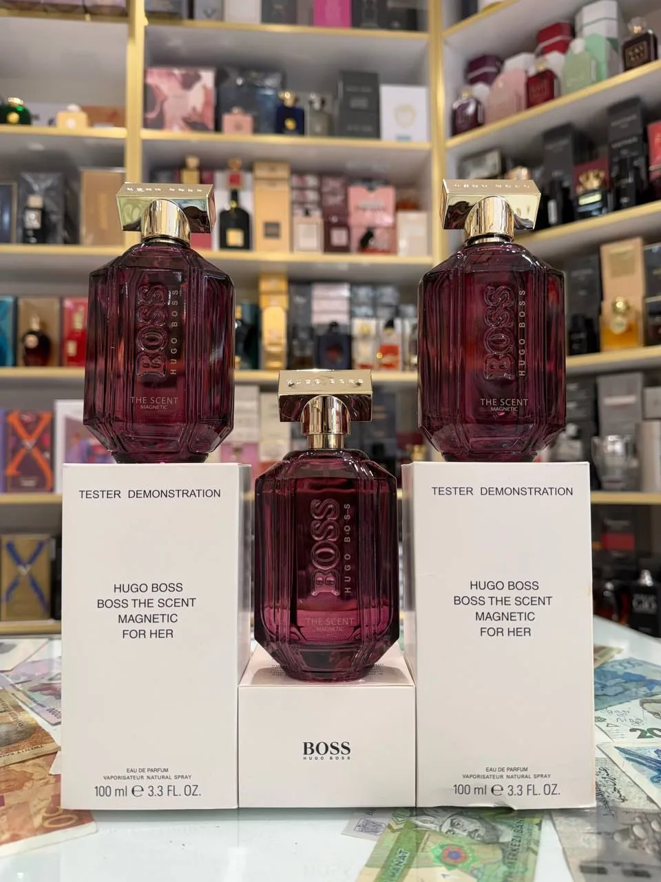 Hugo Boss The Scent Magnetic For Her — Tester